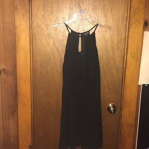 Black shift dress